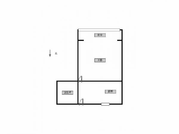 「宜川一村」普陀宜川甘泉附近1室1厅1卫出租3500元/月,大阳台朝南