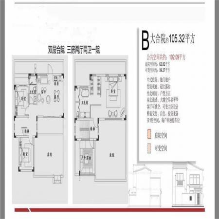 绿城桃花源(别墅)户型图