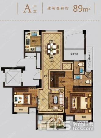 大众湖滨花园户型图