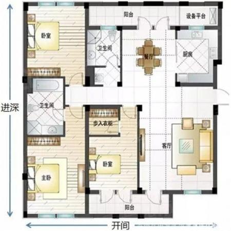 御景花园139平双证双气南北通透采光好房东急售