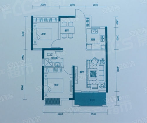 东津世纪城10区御华苑户型图