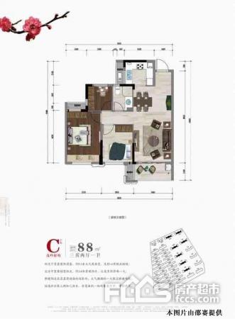 万城雅园二手房,海宁二手房,城西二手房,118万元,88米