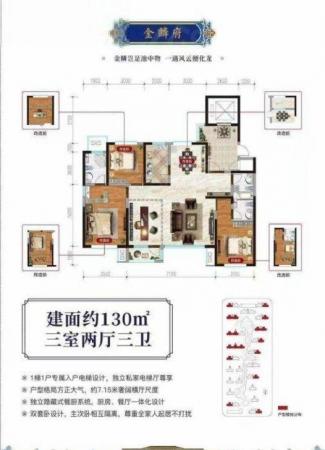 天山国宾壹号户型图