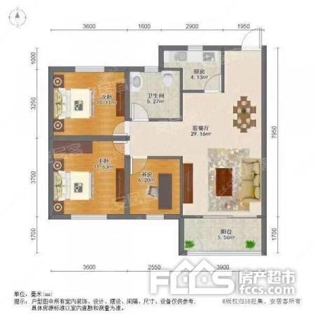 奥林运河湾户型图